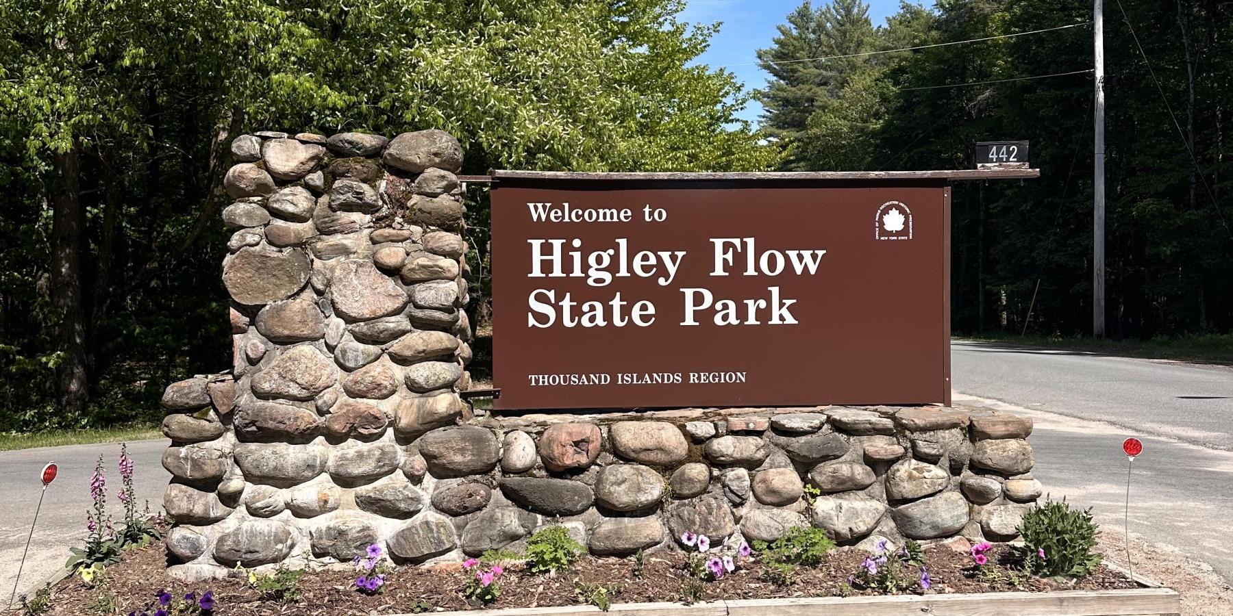 higley flow state park sign
