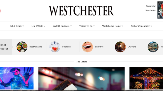 Westchester Magazine Homepage