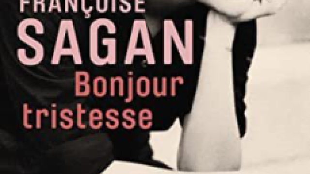 The cover of Francoise Sagan&#039;s book &quot;Bonjour Tristesse&quot;