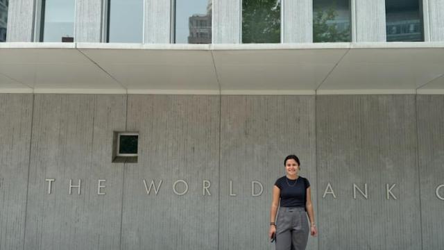 This was my first day at The World Bank! 
