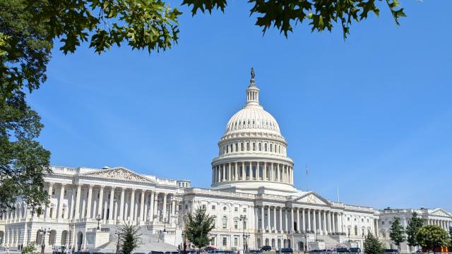 A photo of the U.S. Capitol building.