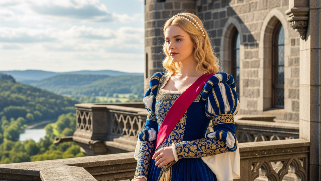 AI-Rendered Image of the Novel&#039;s Main Character, Emma Dovelen