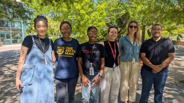 Outdoor photo of the Walter Lab