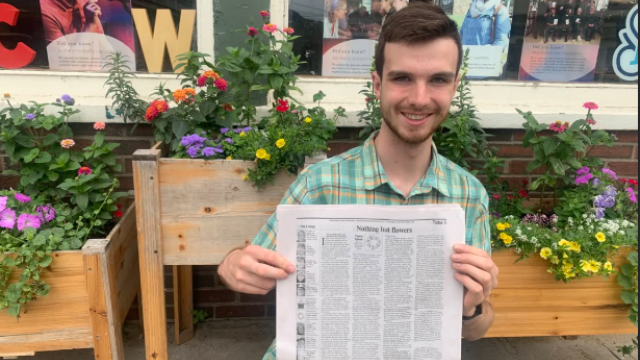 Galen Halasz working at ACW