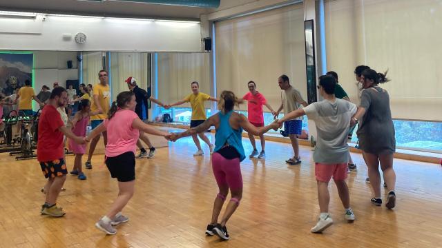 Junst en Acció Zumba session