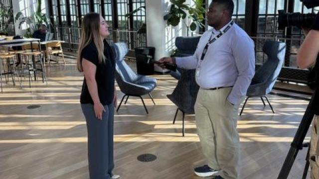 Interview from local news station