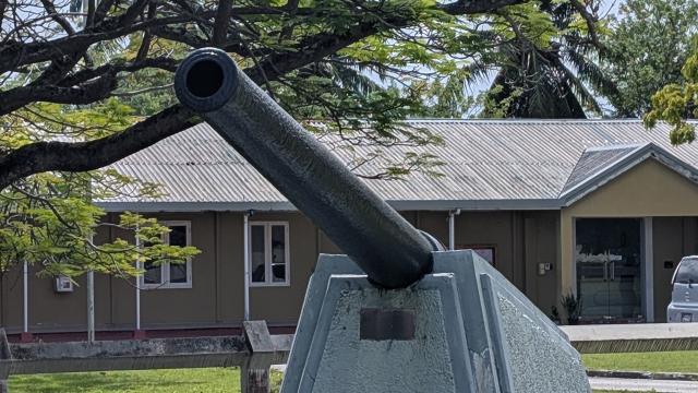 WWII British War Memorial in Gan, Addu. 