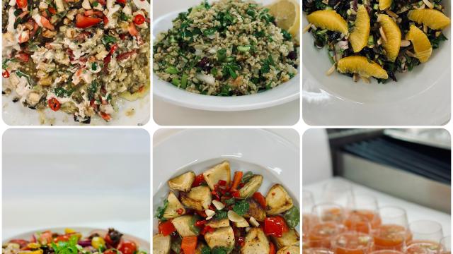 Dishes made in Dan Gourmet Culinary School