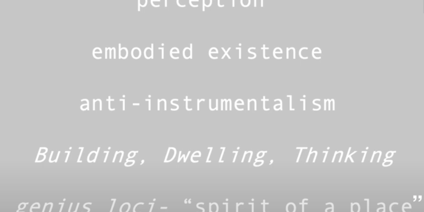 screen shot from presentation