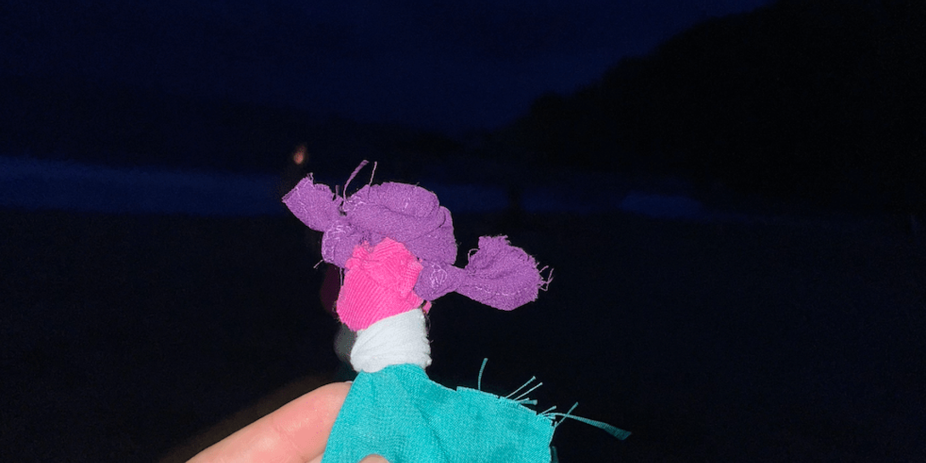 Personal Abayomi doll resulted from workshop