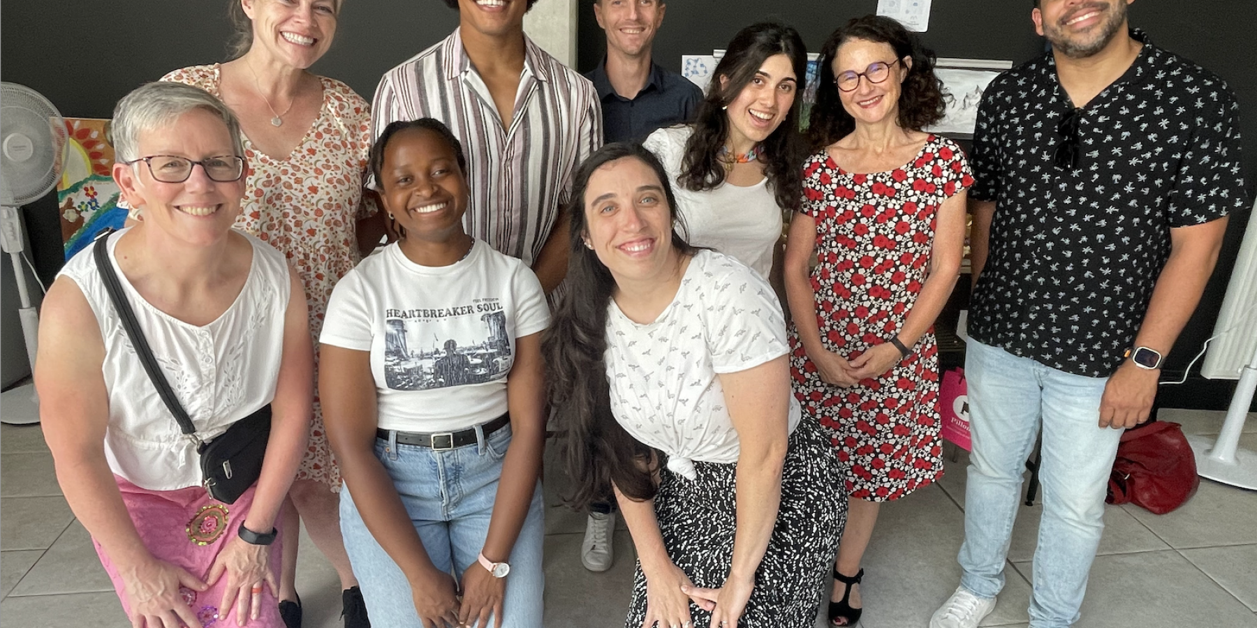 A photo of me with the rest of CIEE high School Summer Abroad (HSSA) Toulouse staff.