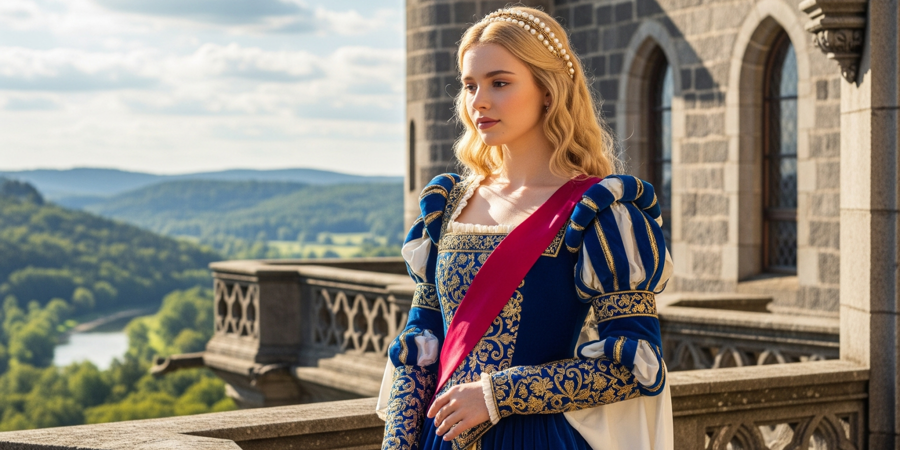 AI-Rendered Image of the Novel&#039;s Main Character, Emma Dovelen