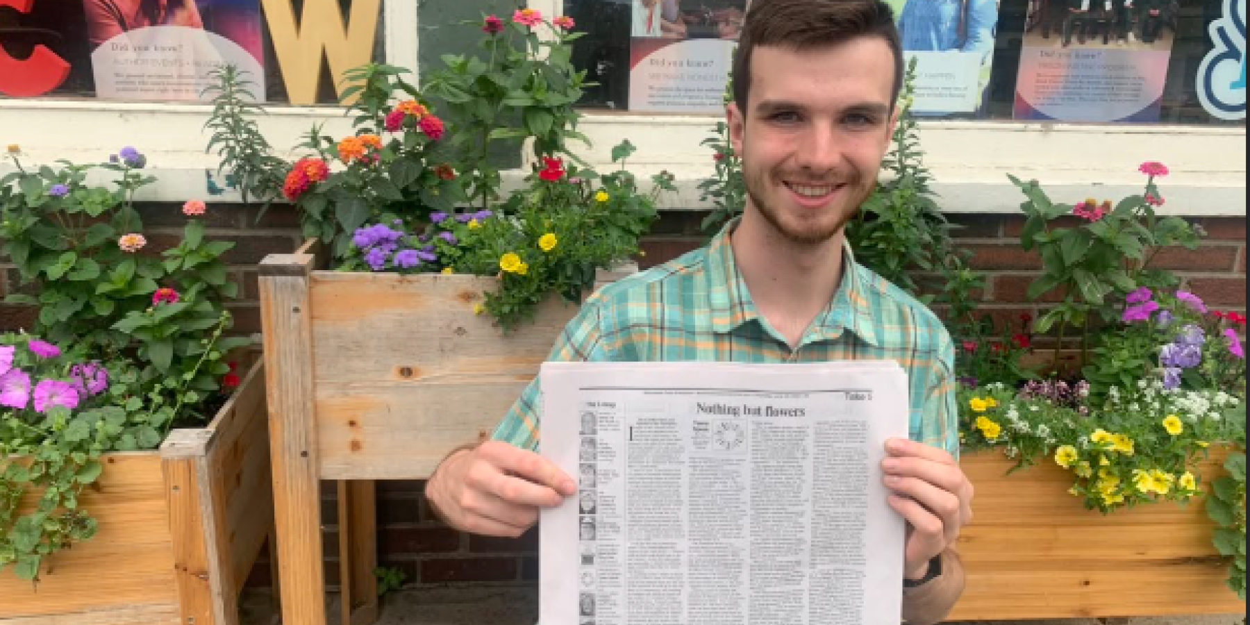 Galen Halasz working at ACW