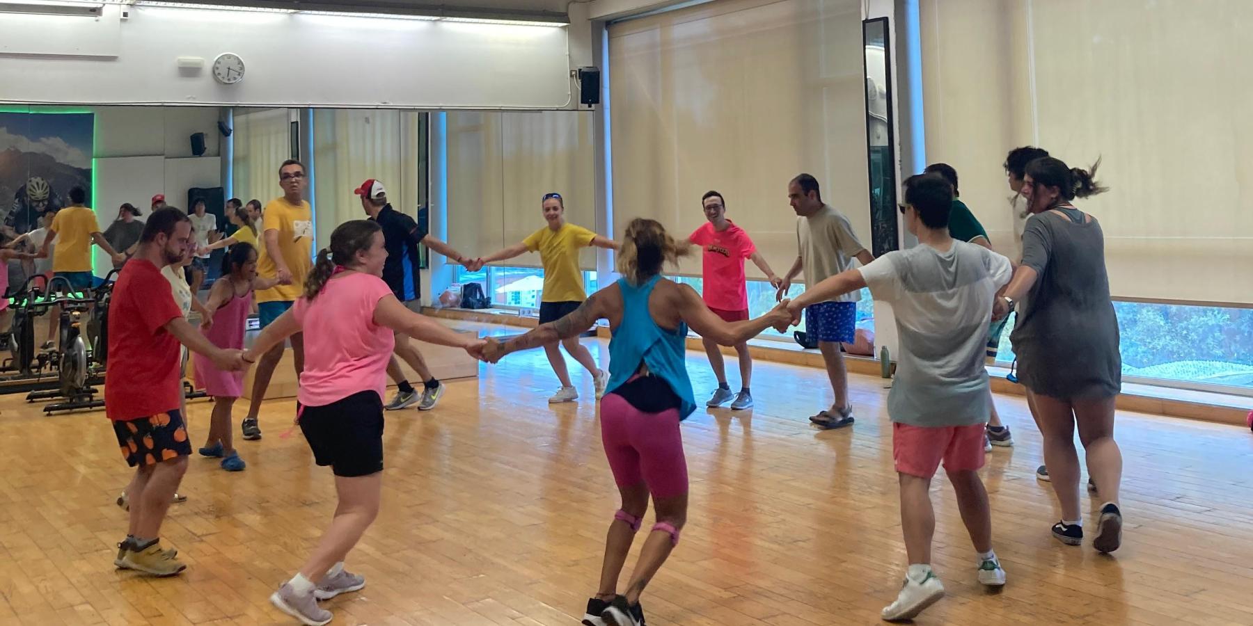 Junst en Acció Zumba session