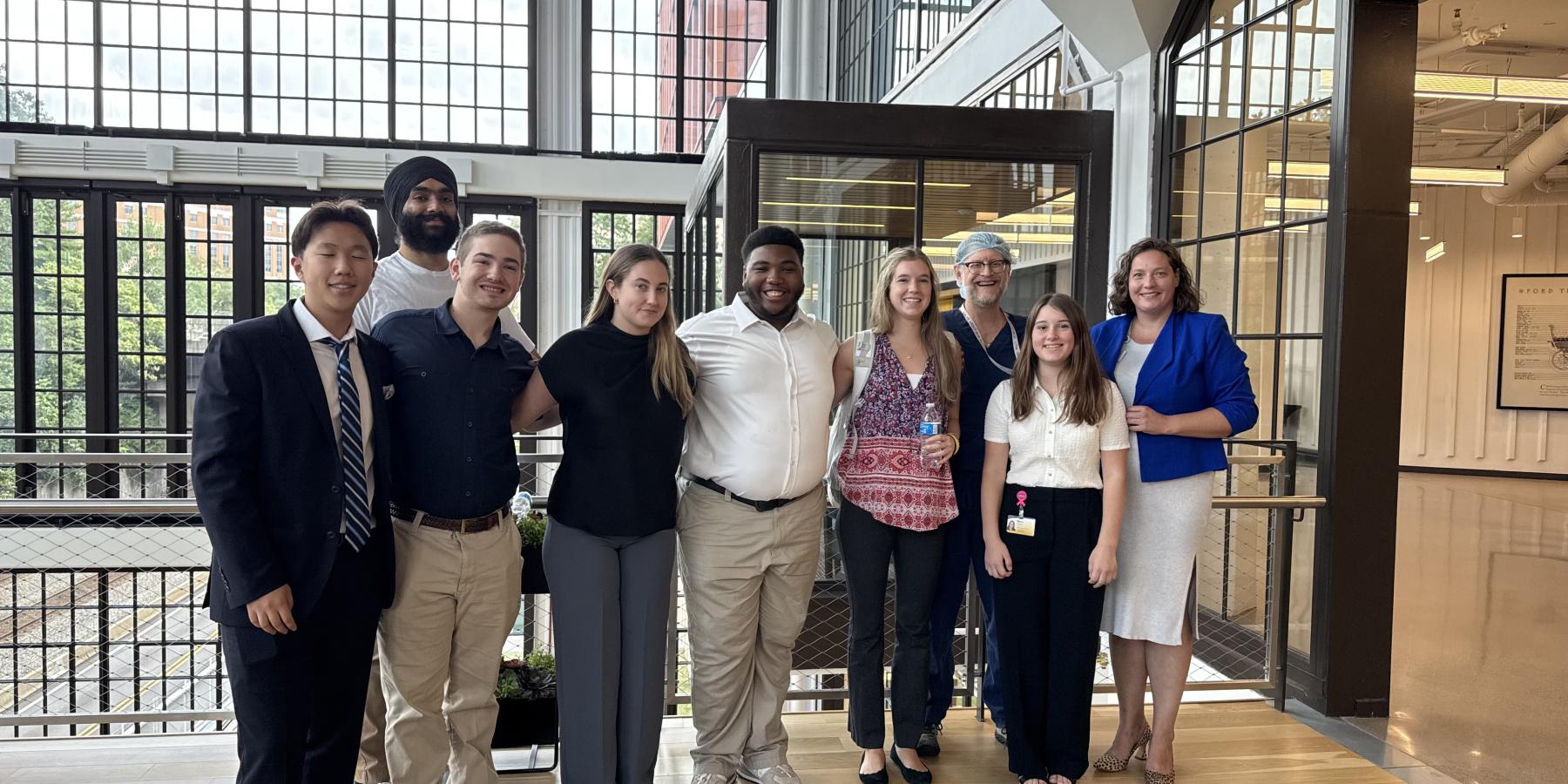 Lab on the day of final presentations