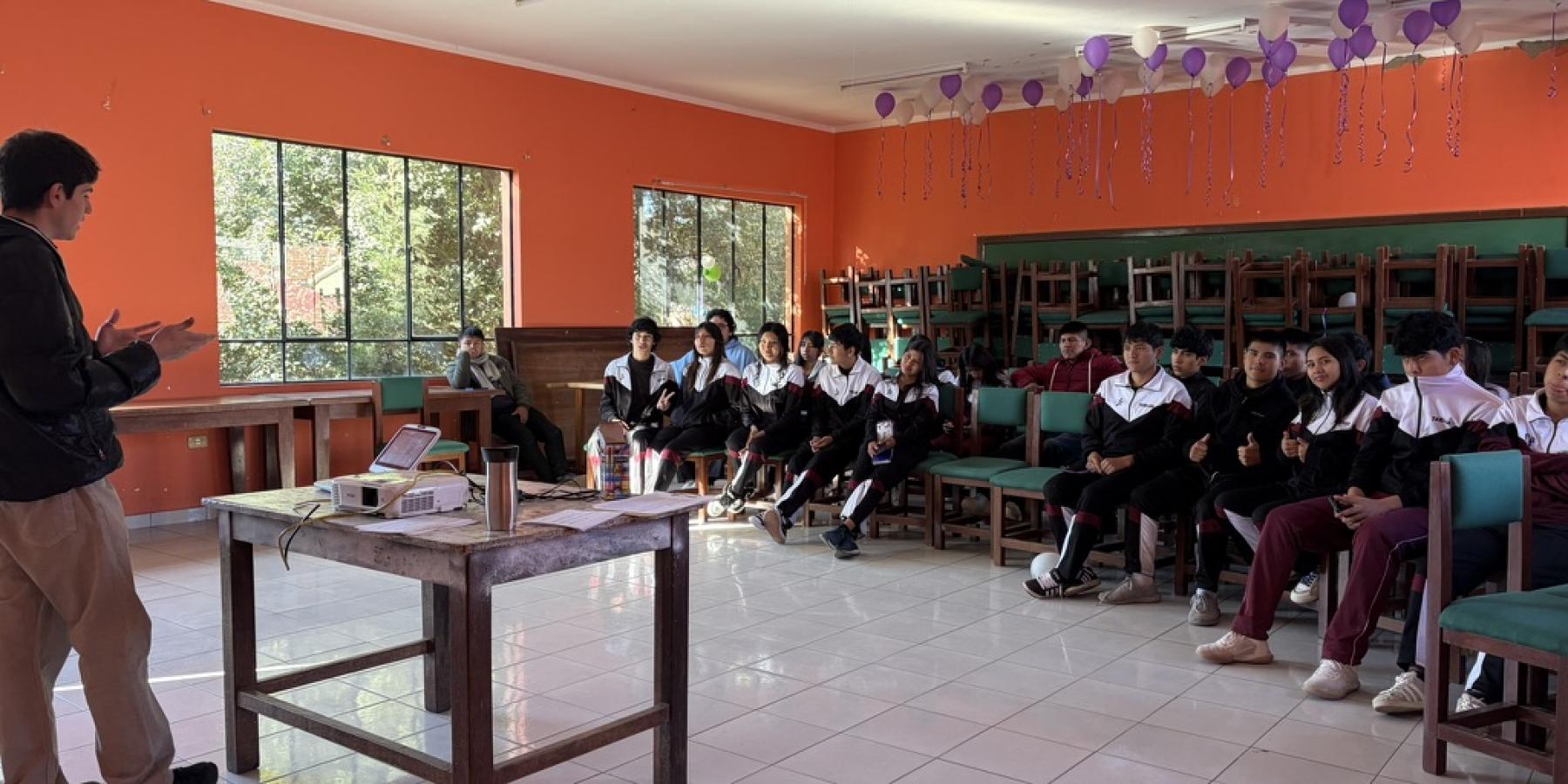Convesation with students about prevention