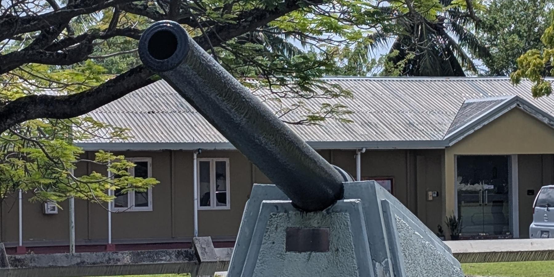 WWII British War Memorial in Gan, Addu.