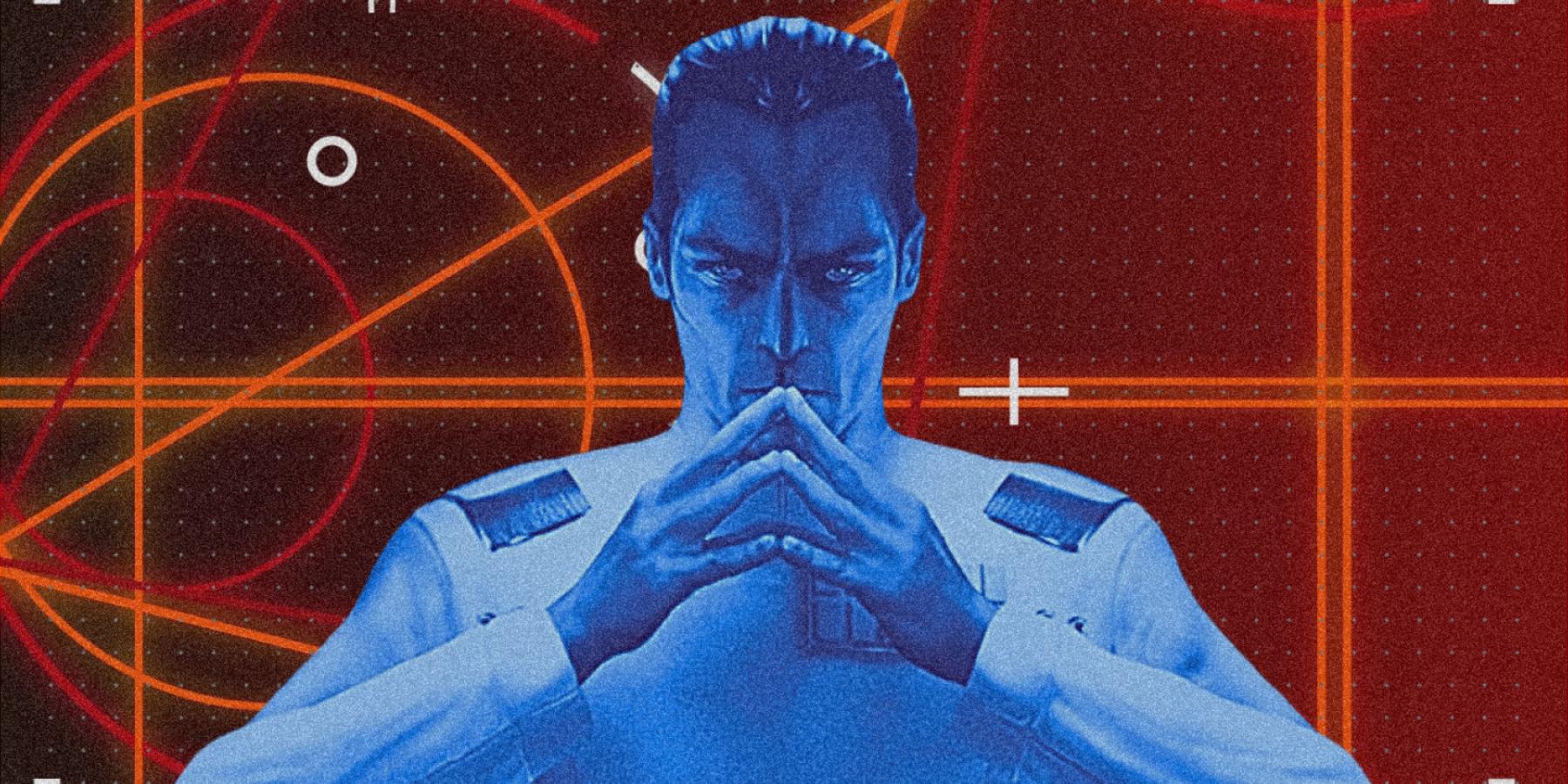 An Illustration of Star Wars' Grand Admiral Thrawn