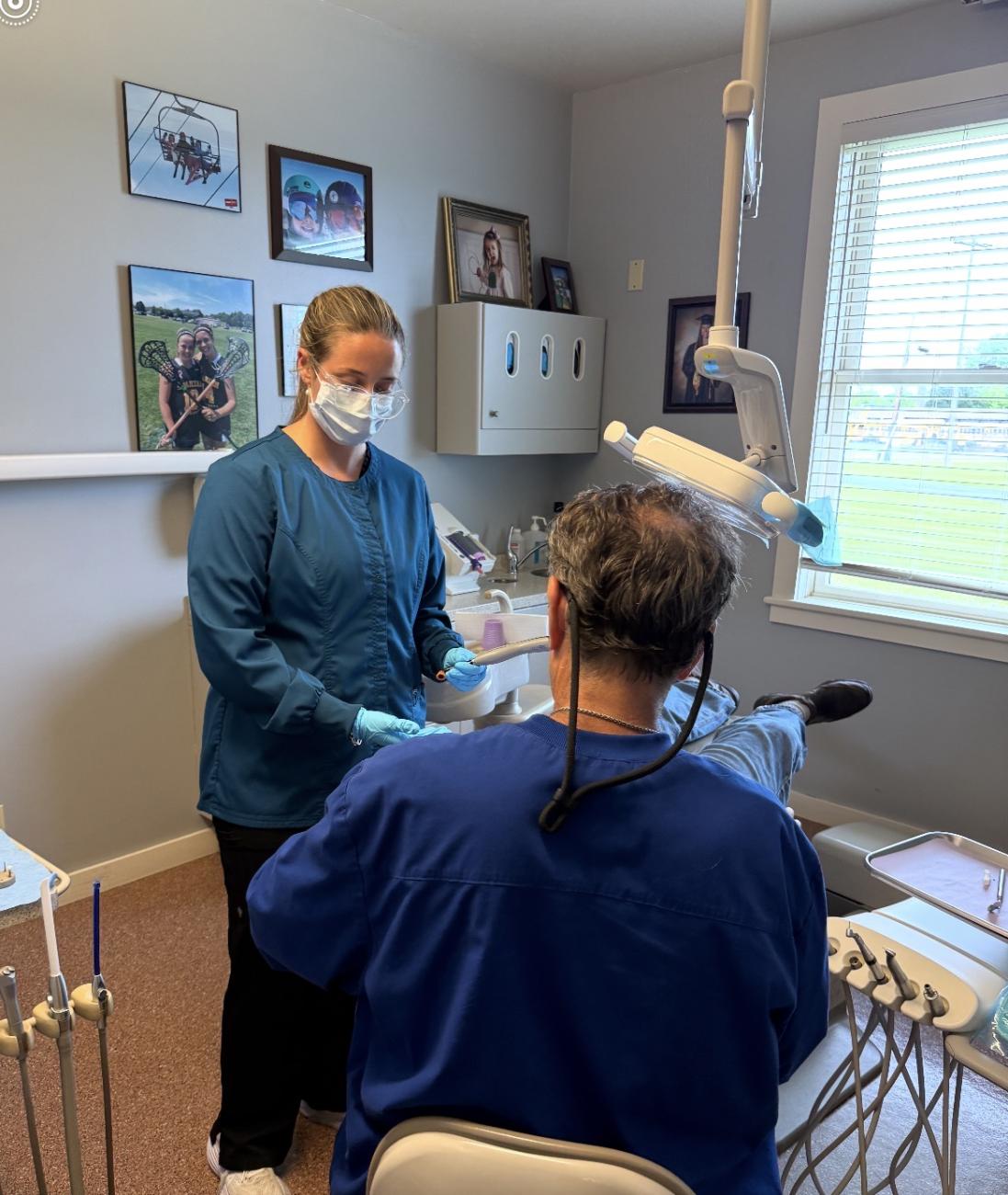 Dental Assisting on Crown Sementation