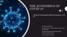 The Economics of COVID-19 title slide.