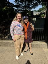 Poppy Hanson &#039;25 with Rep. Rosa L. DeLauro