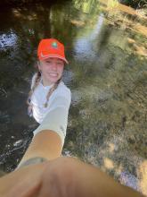 Field Day Selfie: Monitoring a fee-owned property along Pickering Creek