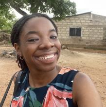 On the ground in one of the districts, where I interviewed LEAP program beneficiaries to explore links between social protection and maternal and child health.