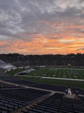 Sunrise at the Yale Bowl