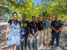 Outdoor photo of the Walter Lab