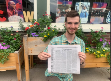 Galen Halasz working at ACW