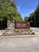 higley flow state park sign 