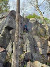 Krish's First Traditional Climb