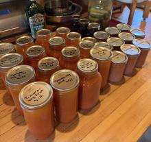 Canned Vegetable and Fruit Juices and Applesauce