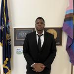 this is a picture of me during my internship at the House of Representative for Paul D. Tonko (NY-20)
